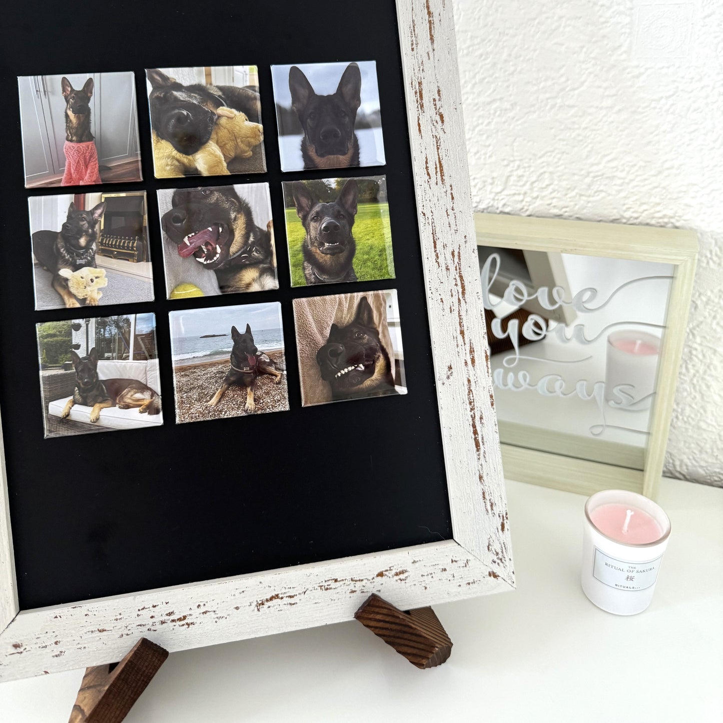Square Custom Photo Magnets (set of 9)