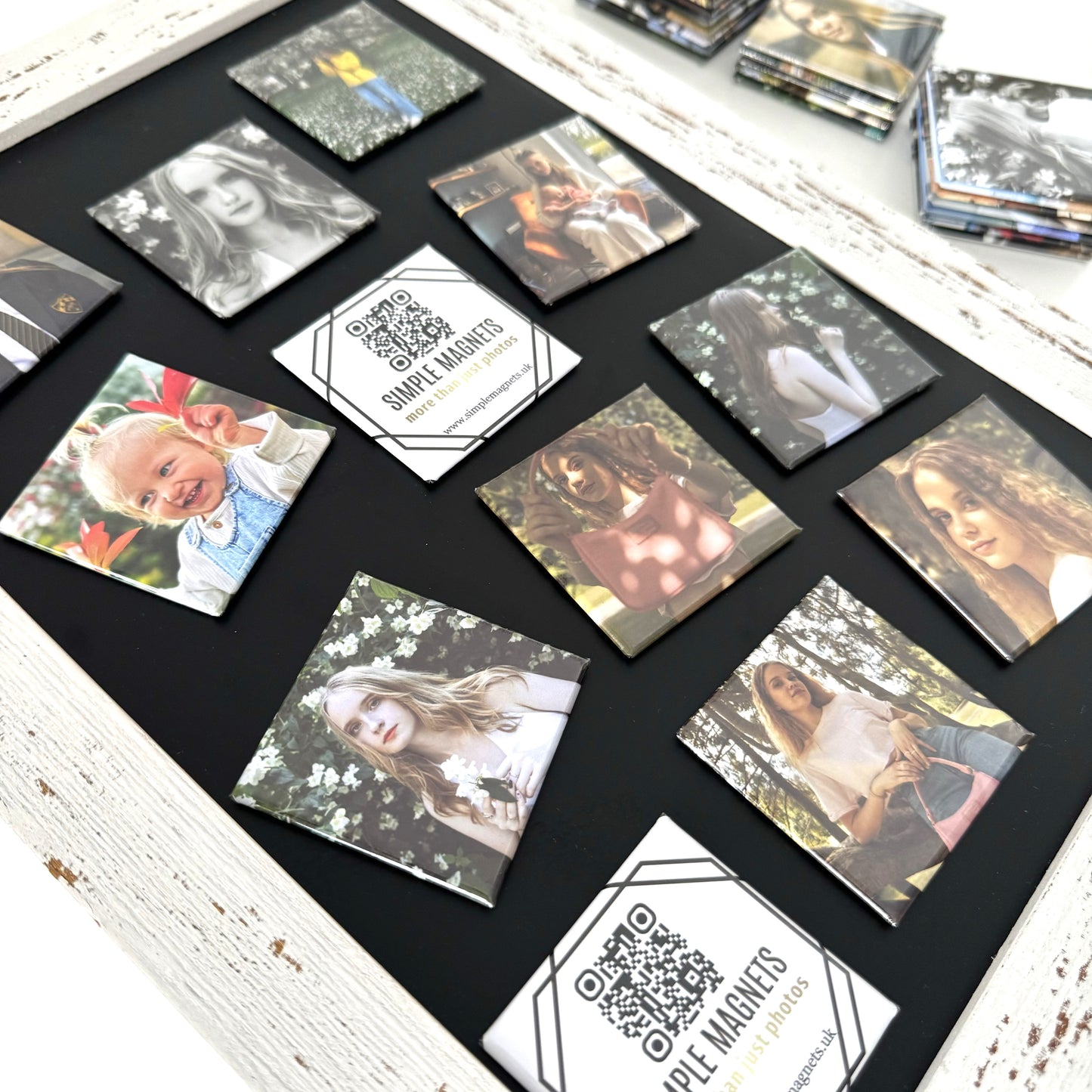 Square Custom Photo Magnets (set of 9)